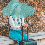 immagine del viaggiatore nubivago